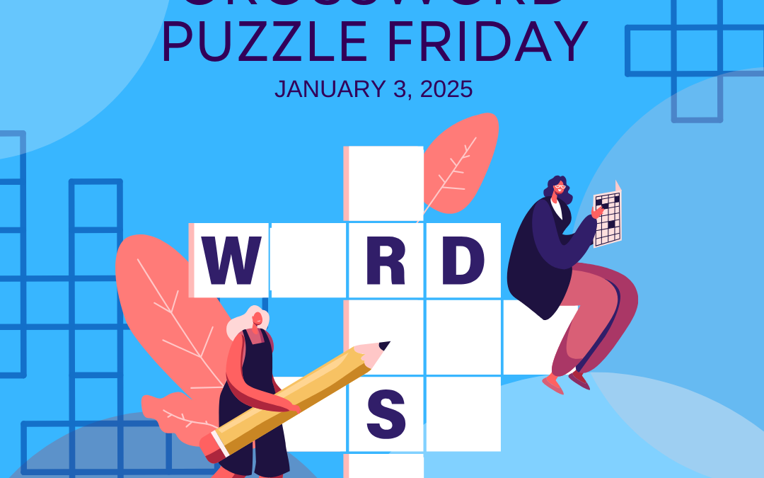 Crossword Puzzle for January 3, 2025